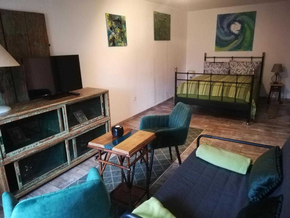דרזדן Ferienhaus -Am Alten Dorfplatz- מראה חיצוני תמונה